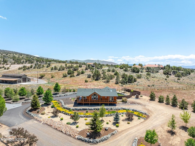 2607 Bowers Rd, Gardnerville, NV 89410 - overview of rural landscape with a mountainous background