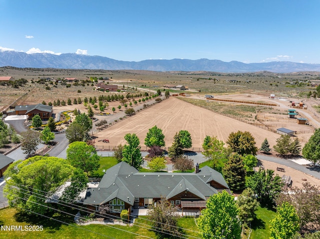 2607 Bowers Rd, Gardnerville, NV 89410 - aerial view of sparsely populated area with mountains