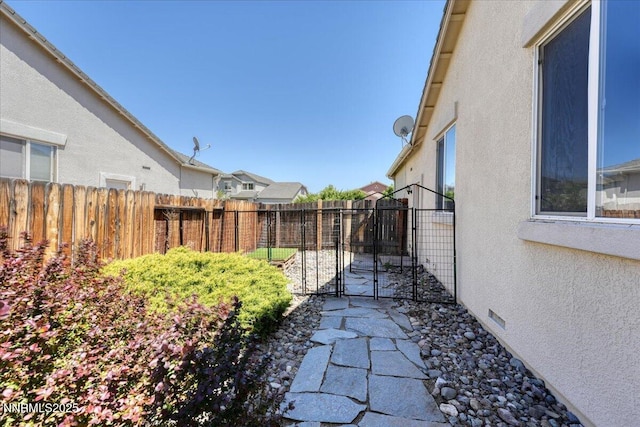 5737 Sonora Pass Dr, Sparks, NV 89436 - view of yard featuring a gate