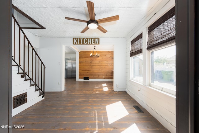 1417 Douglas Ave, Gardnerville, NV 89410 - unfurnished sunroom with a chandelier