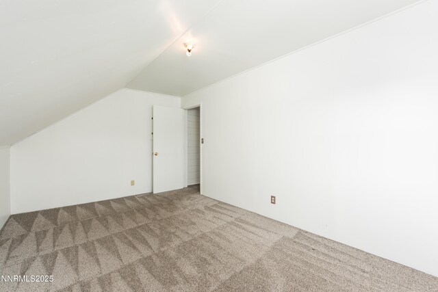 1417 Douglas Ave, Gardnerville, NV 89410 - additional living space featuring carpet floors and vaulted ceiling