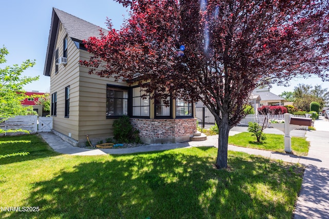1417 Douglas Ave, Gardnerville, NV 89410 - view of property hidden behind natural elements with brick siding and a shingled roof