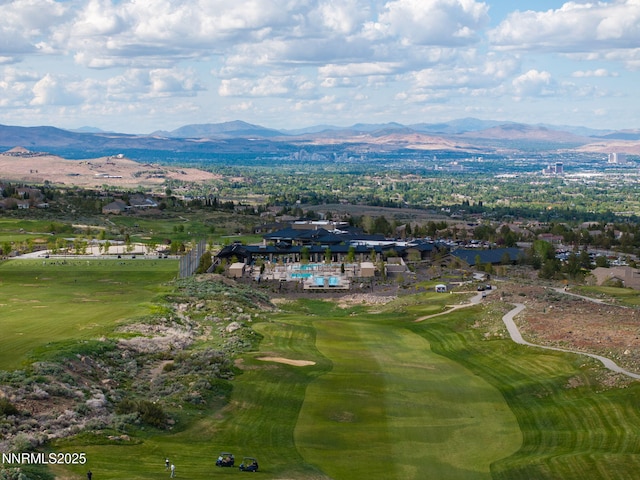 6300 Trailblazer Ct, Reno, NV 89511 - aerial view of a mountainous background and a local golf course