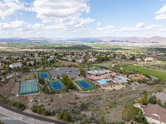 6300 Trailblazer Ct, Reno, NV 89511 - aerial view of mountains and a pool