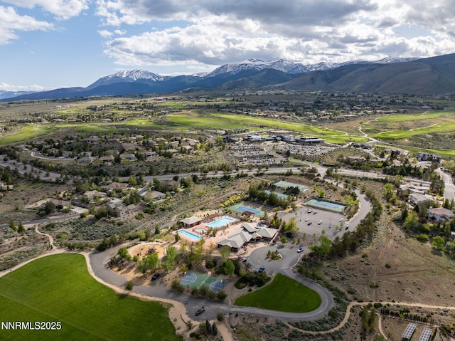 6300 Trailblazer Ct, Reno, NV 89511 - aerial overview of property's location with a mountainous background