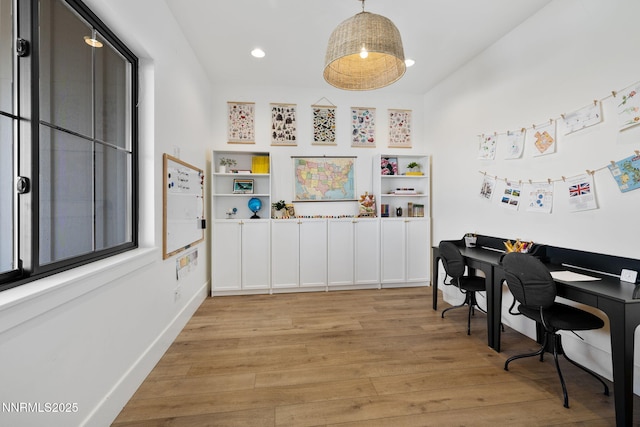 6300 Trailblazer Ct, Reno, NV 89511 - office space with light wood-style flooring, recessed lighting, and baseboards