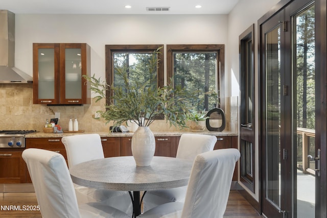 235 Timbercreek Ct, Reno, NV 89511 - dining room with recessed lighting and wood finished floors