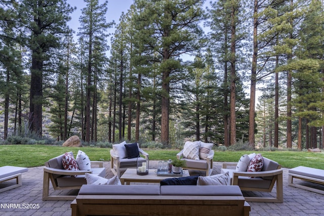 235 Timbercreek Ct, Reno, NV 89511 - view of patio featuring outdoor lounge area
