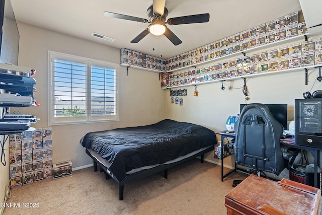 7991 Mariner Cove Dr, Reno, NV 89506 - bedroom with carpet flooring and a ceiling fan