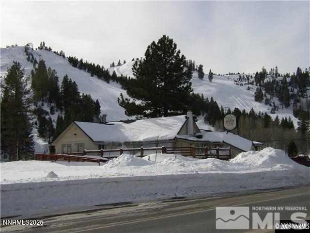 11000 Mount Rose Hwy, Reno, NV 89511 - snowy aerial view featuring a mountain view
