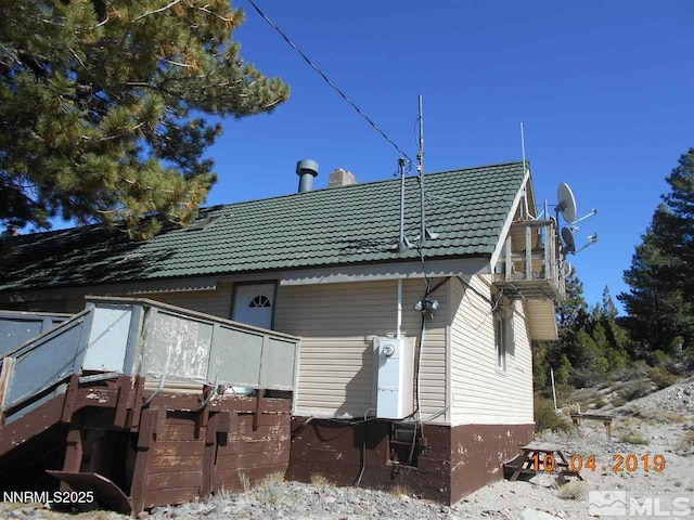 11000 Mount Rose Hwy, Reno, NV 89511 - rear view of house with a tile roof