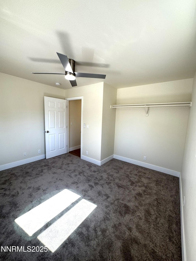 675 E Taylor St, Reno, NV 89502 - unfurnished bedroom with carpet, baseboards, and a ceiling fan