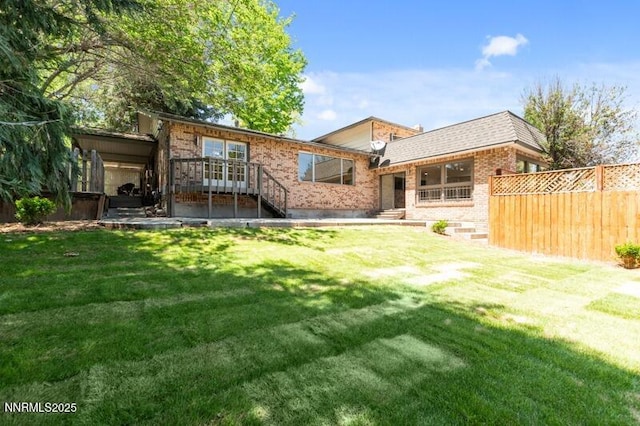 2080 Del Rio Ln, Reno, NV 89509 - back of house featuring brick siding