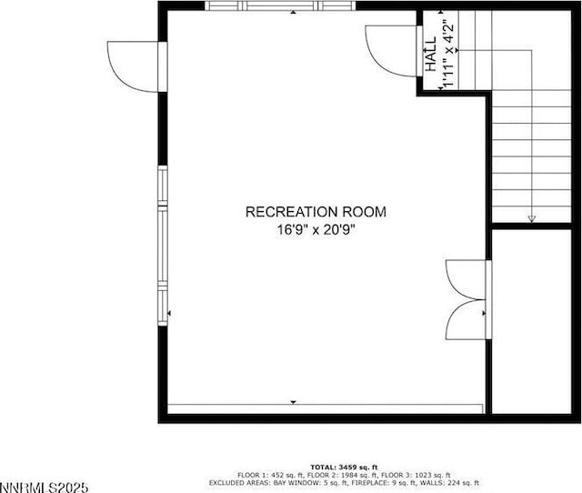 2080 Del Rio Ln, Reno, NV 89509 - property floor plan