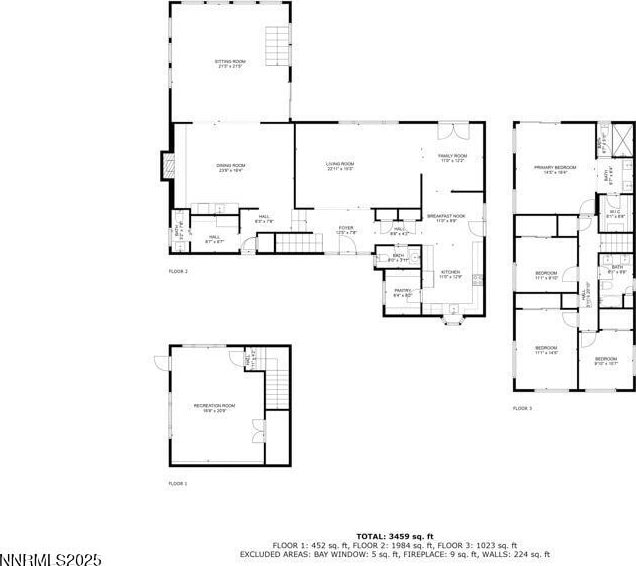 2080 Del Rio Ln, Reno, NV 89509 - home floor plan