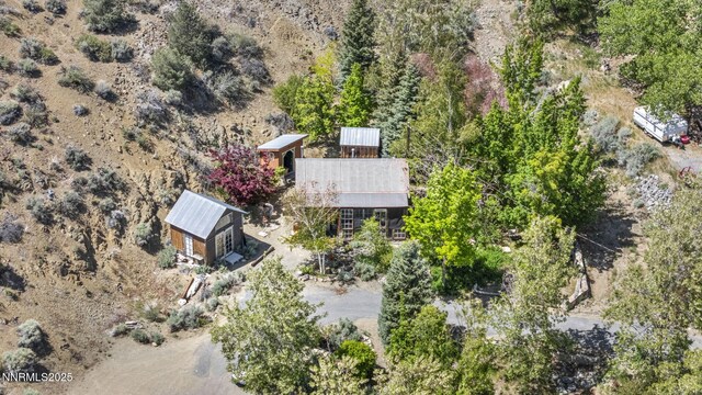 285 Main St, Silver City, NV 89428 - view from above of property featuring a desert landscape