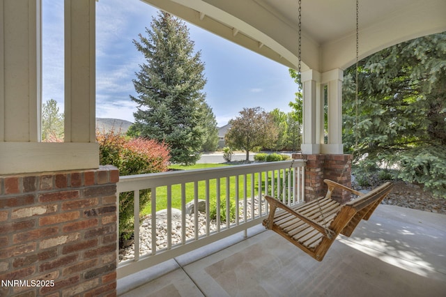 2866 La Cresta Cir, Minden, NV 89423 - view of covered porch