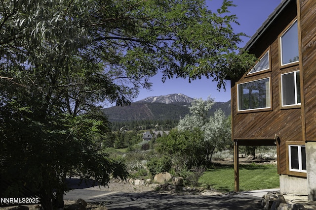 16360 Jefte Ct, Reno, NV 89511 - view of yard featuring a mountain view