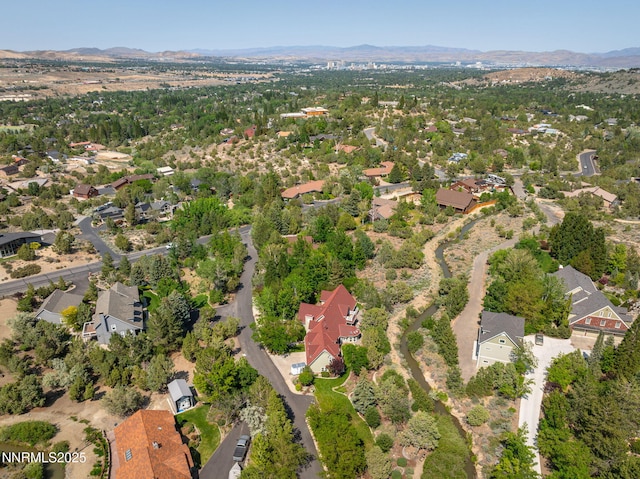 30 Francovich Ct, Reno, NV 89519 - aerial view of property and surrounding area with a mountain backdrop and nearby suburban area