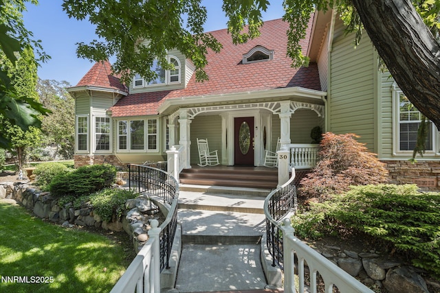 30 Francovich Ct, Reno, NV 89519 - victorian home featuring covered porch
