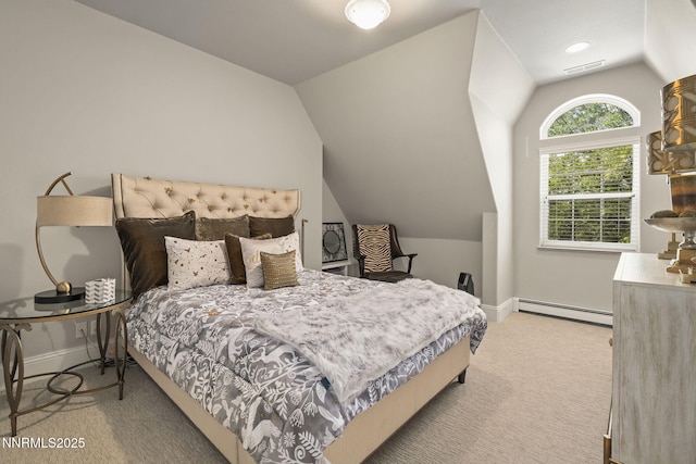30 Francovich Ct, Reno, NV 89519 - bedroom with baseboard heating, carpet floors, vaulted ceiling, and baseboards