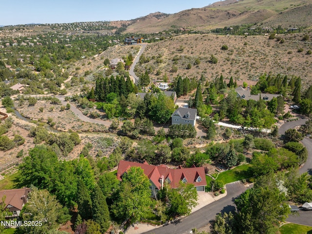 30 Francovich Ct, Reno, NV 89519 - aerial view of property and surrounding area with mountains