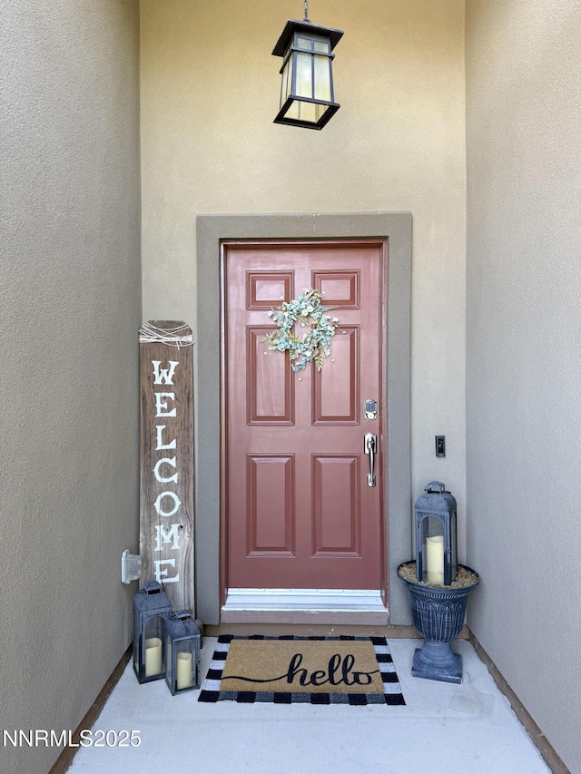 3221 Hackamore Way, Winnemucca, NV 89445 - view of exterior entry featuring stucco siding