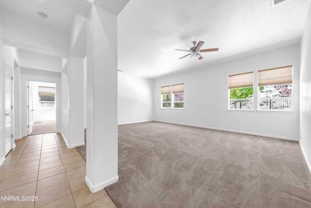 8355 Opal Ranch Way, Reno, NV 89506 - spare room featuring a ceiling fan, carpet, and baseboards