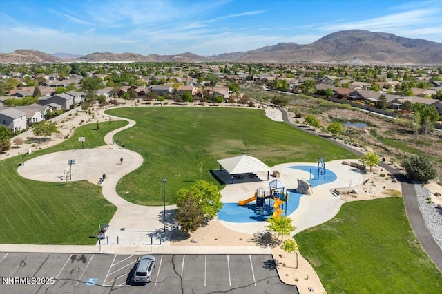 10548 Bliss Ct, Reno, NV 89521 - aerial view of residential area with a mountain backdrop