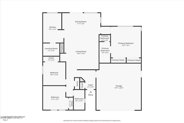 10548 Bliss Ct, Reno, NV 89521 - floor plan / room layout