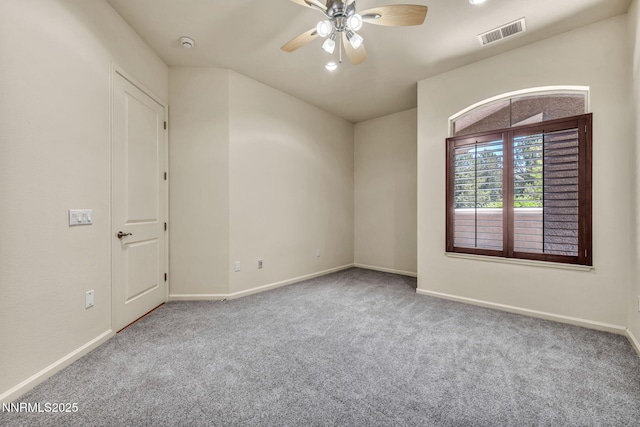 9900 Wilbur May Pkwy Apt 2801, Reno, NV 89521 - carpeted empty room featuring a ceiling fan, baseboards, and a smoke detector