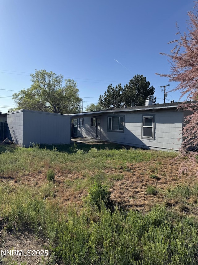 11303 Green Mountain St, Reno, NV 89506 - view of rear view of property