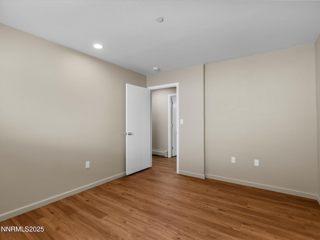 315 Paiute Dr, Zephyr Cove, NV 89448 - empty room featuring light wood finished floors and recessed lighting