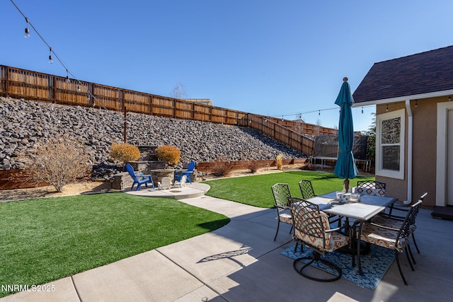 11760 Valley Crest Dr, Sparks, NV 89441 - view of patio / terrace featuring outdoor dining space