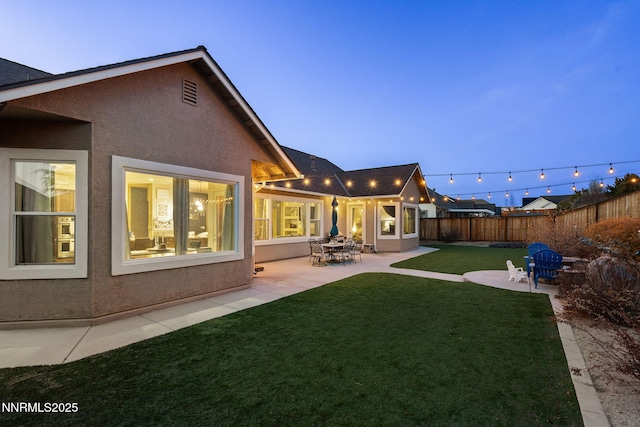 11760 Valley Crest Dr, Sparks, NV 89441 - rear view of property featuring a patio and stucco siding