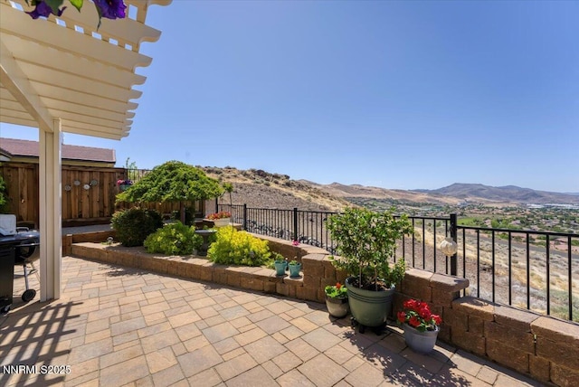 2269 Isabella Ct, Sparks, NV 89434 - view of patio with a mountain view