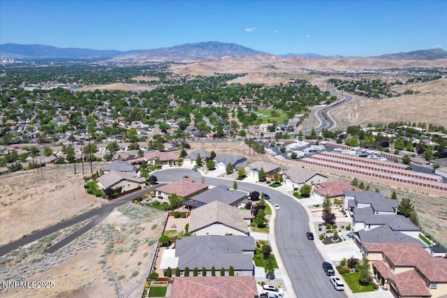 2269 Isabella Ct, Sparks, NV 89434 - aerial view of residential area featuring a mountainous background