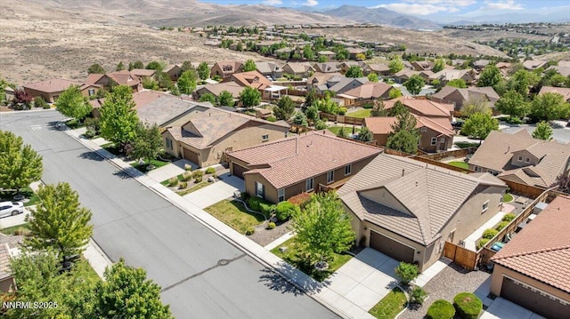5345 Energystone Dr, Sparks, NV 89436 - aerial perspective of suburban area featuring a mountain backdrop