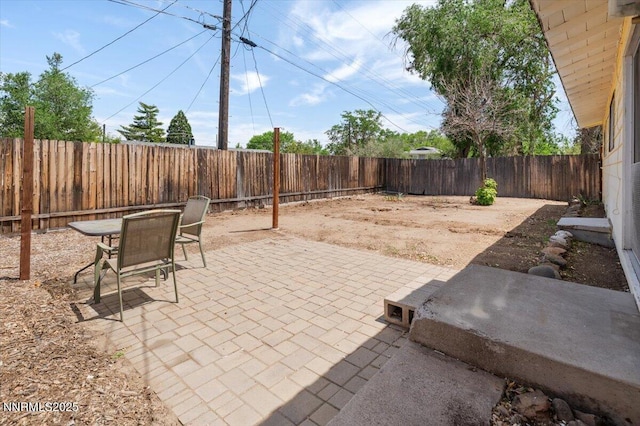 664 Beldon Way, Reno, NV 89503 - fenced backyard featuring a patio and outdoor dining space