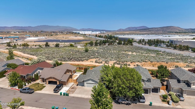 9951 Grand Falls Dr, Reno, NV 89506 - aerial view of residential area featuring mountains