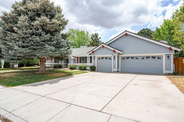 15 Sunlit Ct, Sparks, NV 89441 - ranch-style home with an attached garage, concrete driveway, and a shingled roof