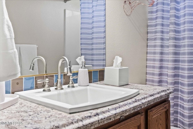 806 Bluerock Rd, Gardnerville, NV 89460 - bathroom view of vanity and a textured wall