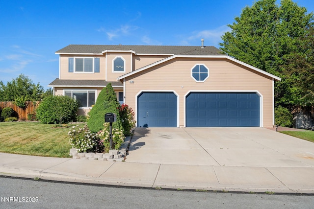 5170 Lorenzo Ln, Sparks, NV 89436 - traditional-style home with driveway and an attached garage
