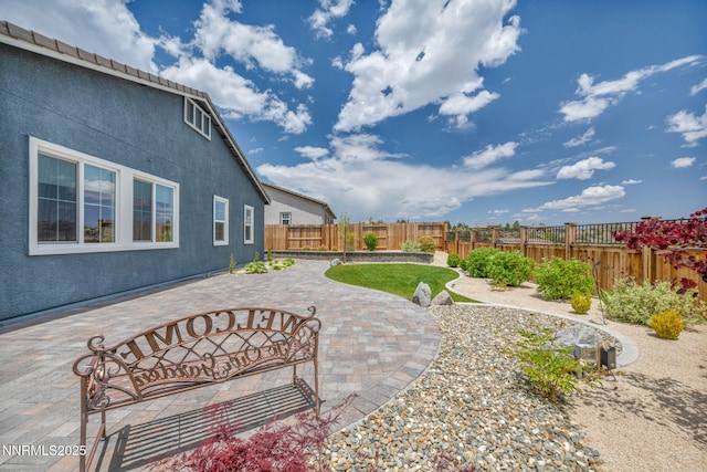 14206 Tuscan Sun Ct, Reno, NV 89511 - fenced backyard featuring a patio
