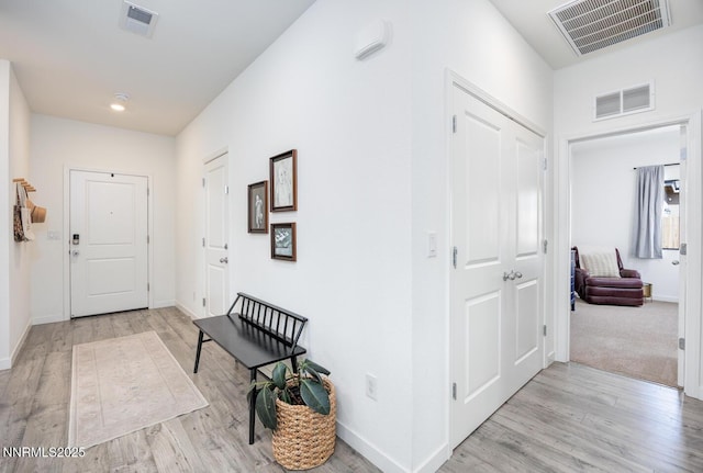 703 Sycamore Dr, Fallon, NV 89406 - entrance foyer with light wood-type flooring and baseboards