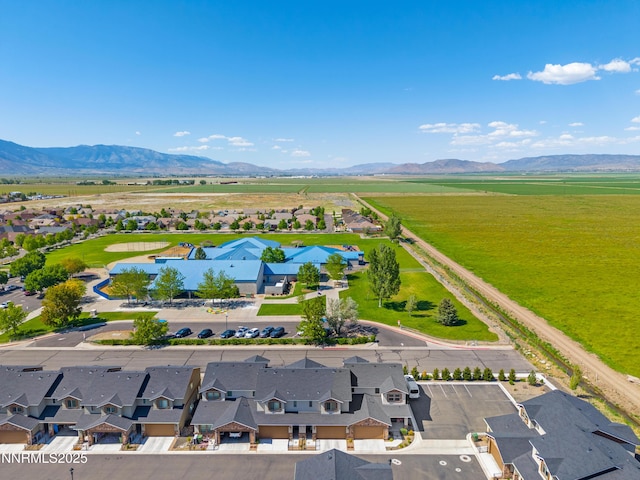 1170 Montevideo Cir, Minden, NV 89423 - aerial perspective of suburban area featuring a mountain backdrop