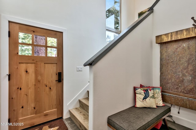 997 Dorcey Dr, Incline Village, NV 89451 - foyer entrance featuring stairway