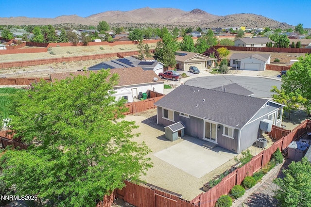 7344 Rubens Ct, Sun Valley, NV 89433 - aerial view of residential area with a mountainous background