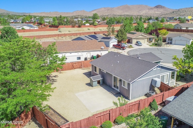 7344 Rubens Ct, Sun Valley, NV 89433 - aerial view of residential area with a mountainous background