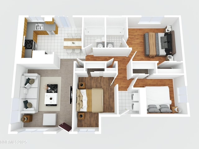 7344 Rubens Ct, Sun Valley, NV 89433 - floor plan / room layout